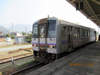 東萩駅から益田駅の乗車記録(乗りつぶし)写真