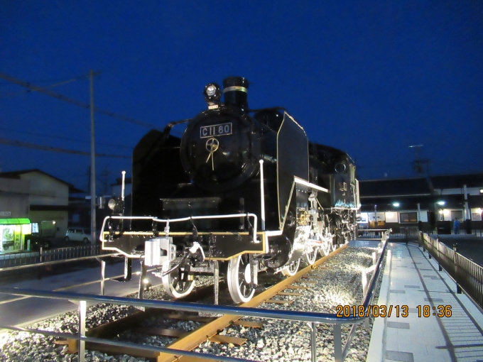 鉄道乗車記録の写真:列車・車両の様子(未乗車)(2)        「C11蒸気機関車」