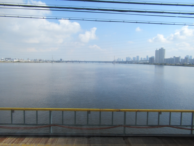 鉄道乗車記録の写真:車窓・風景(8)        「淀川を渡る」
