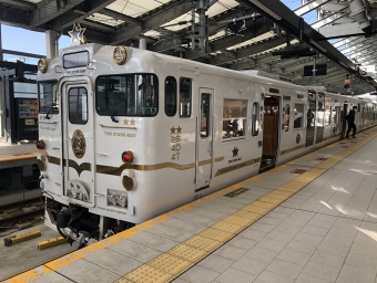 長崎駅から武雄温泉の乗車記録(乗りつぶし)写真