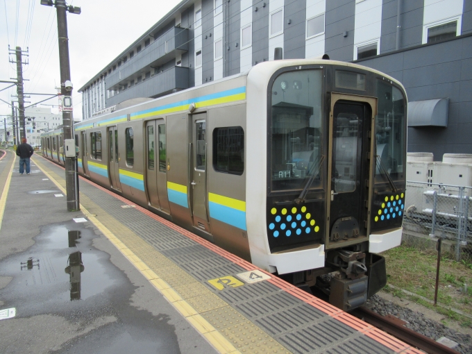 鉄道乗車記録の写真:列車・車両の様子(未乗車)(3)        「佐原駅で止まっていた車両。」