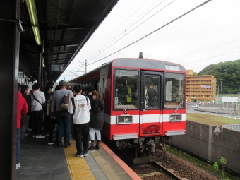 鹿島神宮駅から大洗駅の乗車記録(乗りつぶし)写真