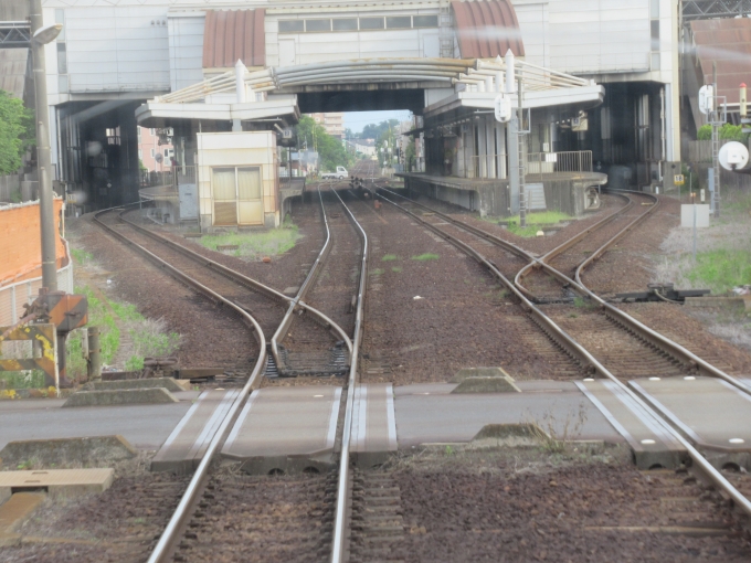 鉄道乗車記録の写真:駅舎・駅施設、様子(6)        「つくばエクスプレスとの接続駅」