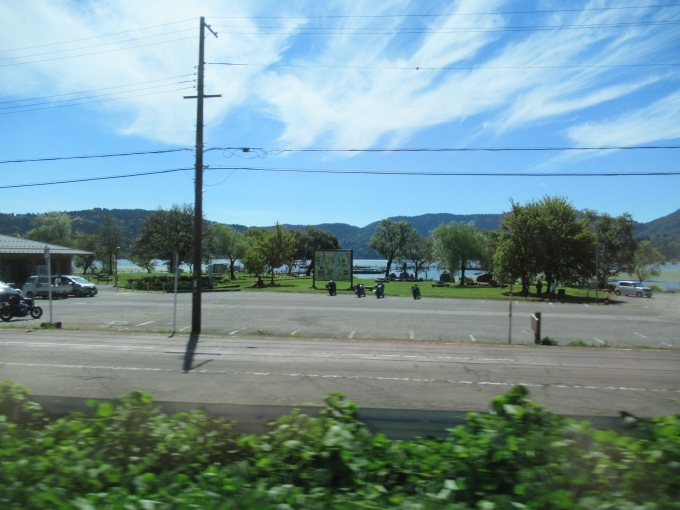 鉄道乗車記録の写真:車窓・風景(11)        「余呉湖」