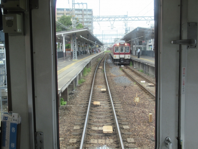 鉄道乗車記録の写真:車窓・風景(7)        「富田林駅手前」