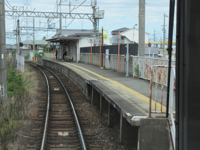 鉄道乗車記録の写真:車窓・風景(5)        「忍海駅（おしみ）手前」