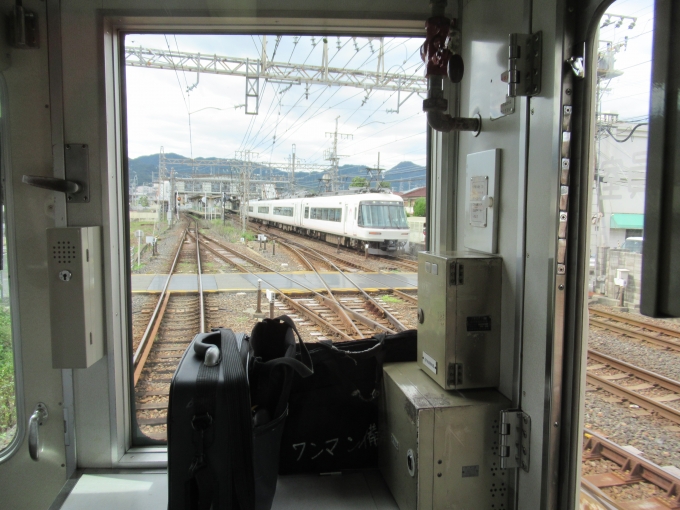 鉄道乗車記録の写真:車窓・風景(7)        「尺土駅手前でみえる、さくらライナ」