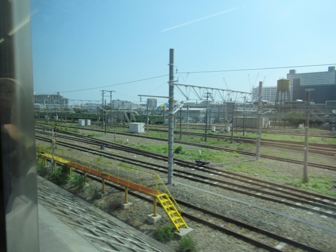 鉄道乗車記録の写真:車窓・風景(9)        「森ノ宮電車区」