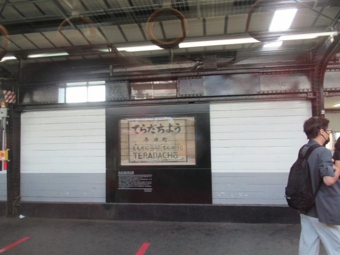 鉄道乗車記録の写真:駅名看板(11)        「古い駅看板」