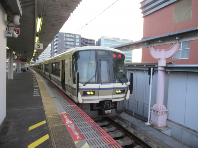 鉄道乗車記録の写真:乗車した列車(外観)(10)        「奈良駅では停車時間が長い」