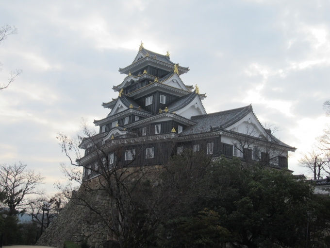 鉄道乗車記録の写真:旅の思い出(6)        「岡山城」