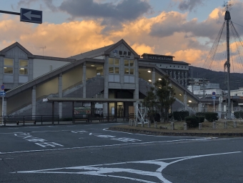 桜井駅から天理駅の乗車記録(乗りつぶし)写真