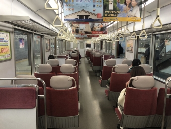 大和西大寺駅から富雄駅の乗車記録(乗りつぶし)写真
