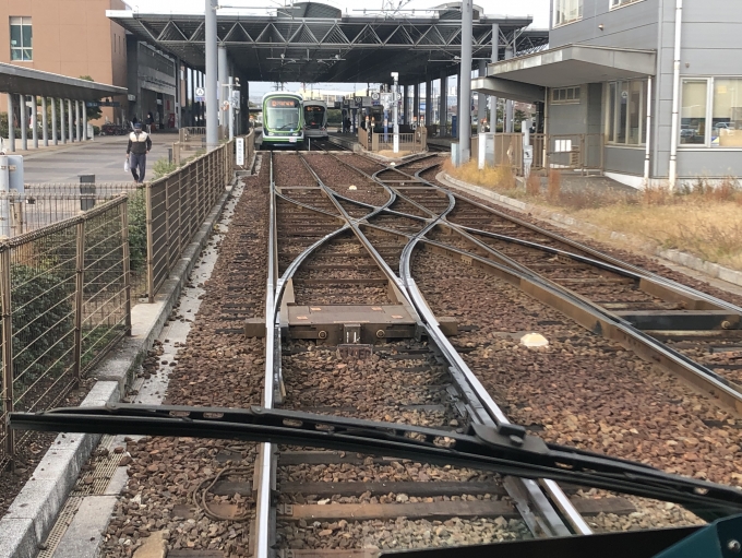 鉄道乗車記録の写真:車窓・風景(5)        「終着駅に着く前の写真」