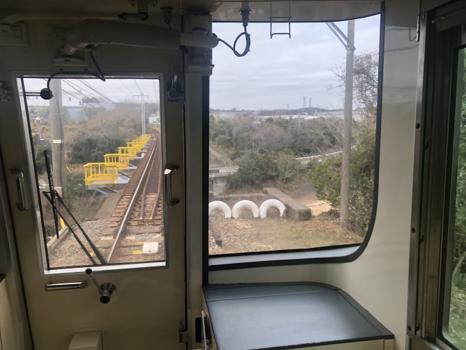 鉄道乗車記録の写真:車窓・風景(3)        「複線化を見越してだができることやら」