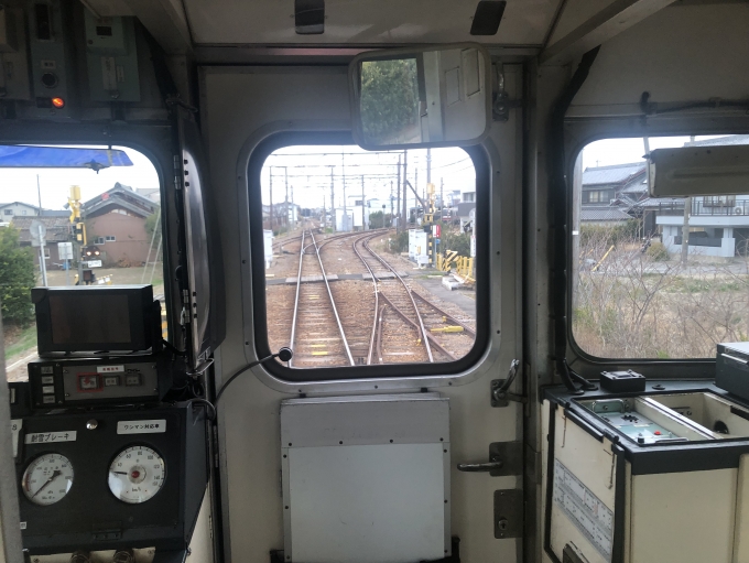 鉄道乗車記録の写真:車窓・風景(5)        「西尾線とも繋がっている」