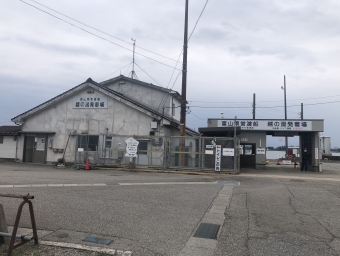 越ノ潟駅から志貴野中学校前停留場の乗車記録(乗りつぶし)写真