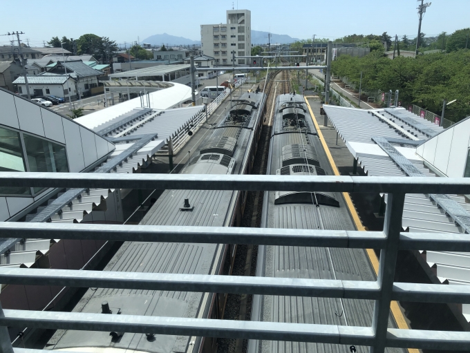 鉄道乗車記録の写真:駅舎・駅施設、様子(10)        「この駅までは列車本数がまだ多い」