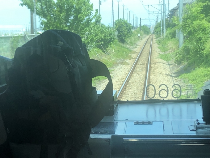 鉄道乗車記録の写真:車窓・風景(4)        「のどかな単線」