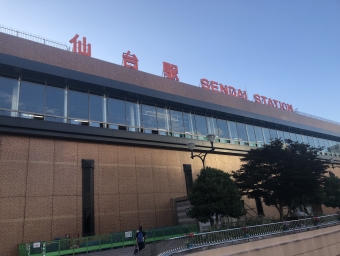 仙台駅から八戸駅:鉄道乗車記録の写真