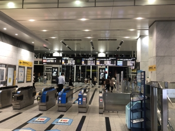 大阪駅から鶴橋駅:鉄道乗車記録の写真