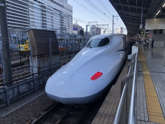 名古屋駅から浜松駅の乗車記録(乗りつぶし)写真