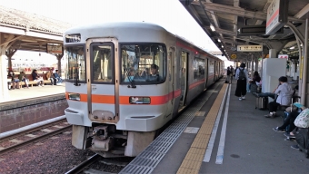 伊勢市駅から多気駅の乗車記録(乗りつぶし)写真