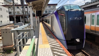 甲府駅から八王子駅の乗車記録(乗りつぶし)写真