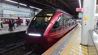 津駅から鶴橋駅の乗車記録(乗りつぶし)写真