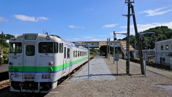 豊浦駅から洞爺駅の乗車記録(乗りつぶし)写真