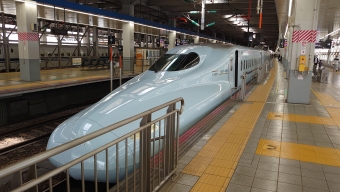 新大阪駅から博多駅の乗車記録(乗りつぶし)写真