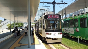 熊本駅前停留場から通町筋停留場:鉄道乗車記録の写真