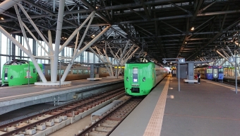 旭川駅から岩見沢駅の乗車記録(乗りつぶし)写真