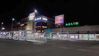 八戸駅から青森駅の乗車記録(乗りつぶし)写真