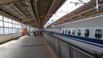 熱海駅から新大阪駅の乗車記録(乗りつぶし)写真