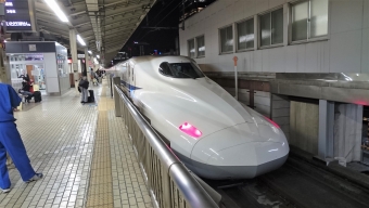 新大阪駅から東京駅:鉄道乗車記録の写真