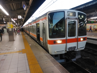 名古屋駅から岐阜駅:鉄道乗車記録の写真