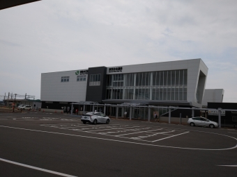 羽後本荘駅から矢島駅の乗車記録(乗りつぶし)写真