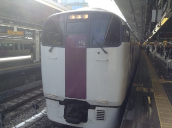 新宿駅から豊橋駅の乗車記録(乗りつぶし)写真