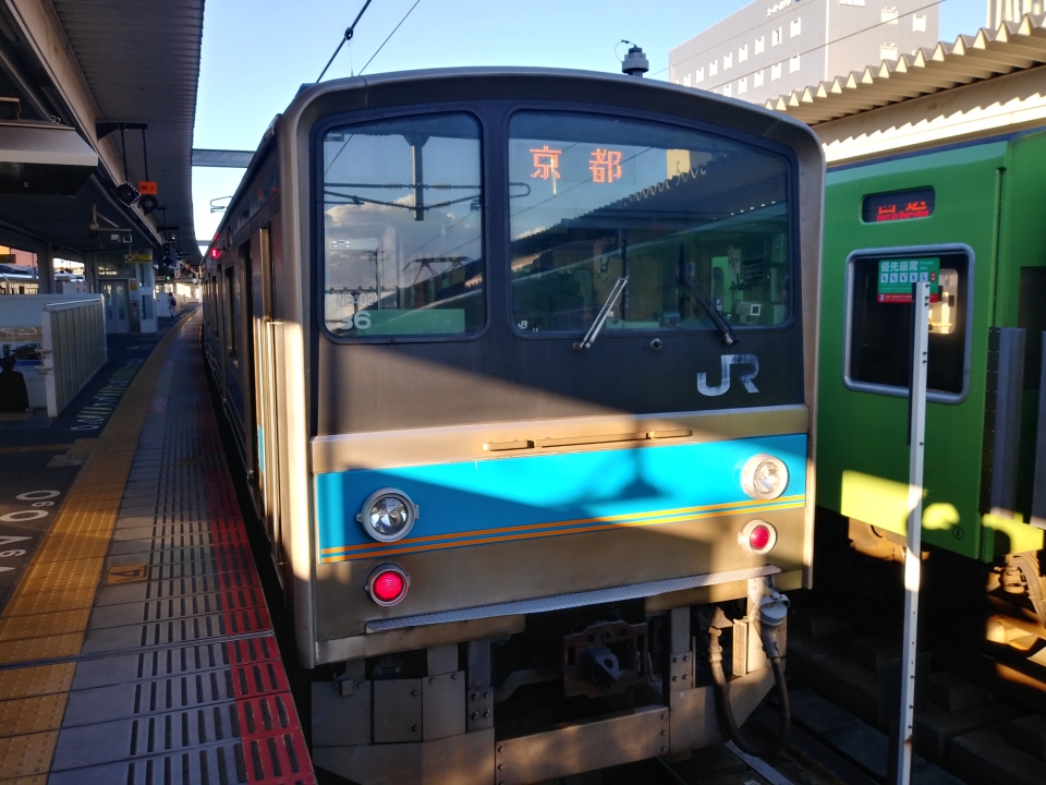 鉄道乗車記録「奈良駅から京都駅」乗車した列車(外観)の写真(2) by スハフ１２（高タカ） 撮影日時:2022年02月20日