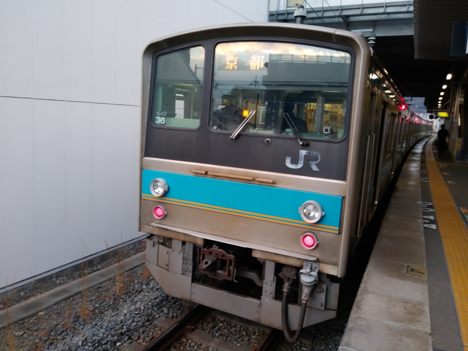 鉄道乗車記録「奈良駅から京都駅」乗車した列車(外観)の写真(6) by スハフ１２（高タカ） 撮影日時:2022年02月20日