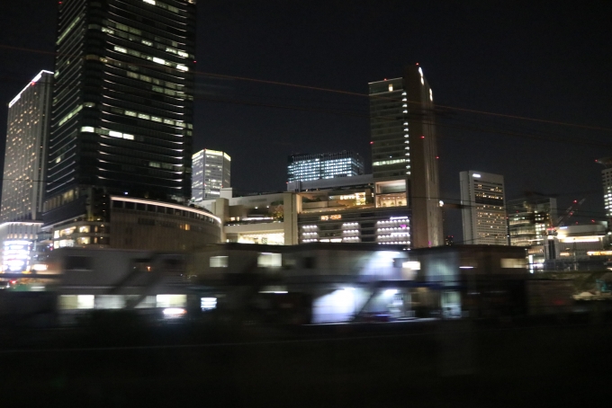 鉄道乗車記録の写真:車窓・風景(15)        「新大阪から大阪環状線に抜ける間の梅田周辺の車窓」
