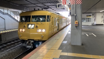 岡山駅から神辺駅の乗車記録(乗りつぶし)写真