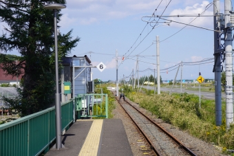 北海道医療大学駅から札幌駅の乗車記録(乗りつぶし)写真
