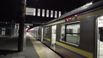 都賀駅から榎戸駅の乗車記録(乗りつぶし)写真