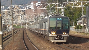 京都駅から山崎駅の乗車記録(乗りつぶし)写真