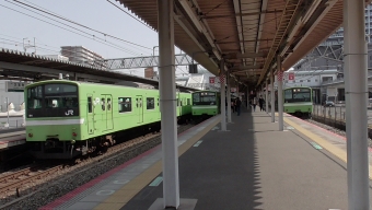久宝寺駅からＪＲ俊徳道駅の乗車記録(乗りつぶし)写真
