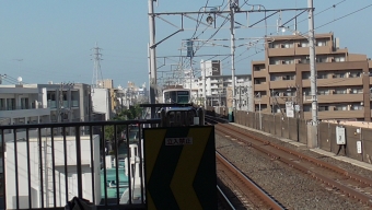 南行徳駅から行徳駅の乗車記録(乗りつぶし)写真