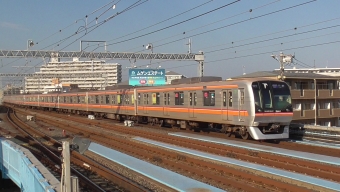 原木中山駅から西船橋駅の乗車記録(乗りつぶし)写真