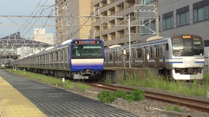 鉄道乗車記録の写真:列車・車両の様子(未乗車)(2)        「朝ラッシュ時の佐倉駅」